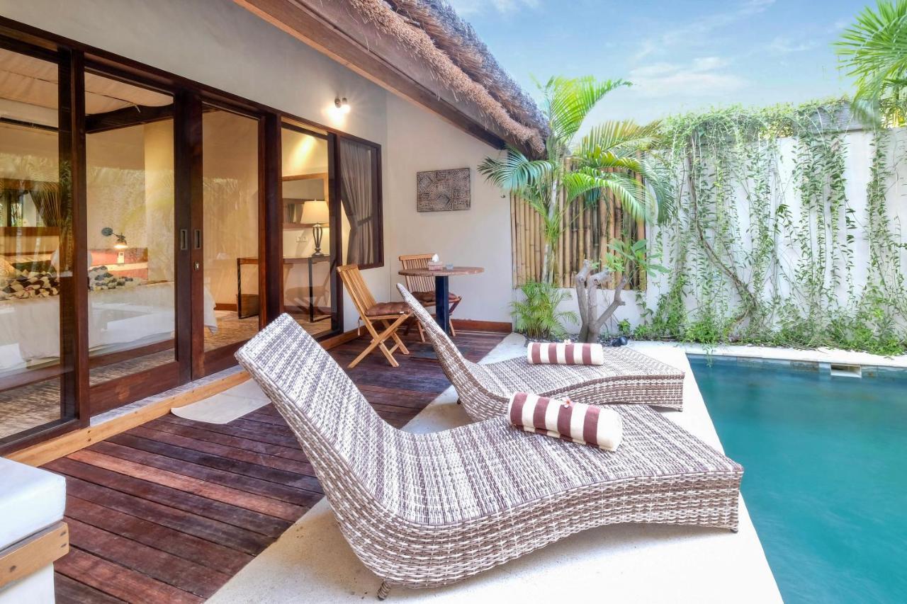 Villa Motu - Elegant, Private Pool Villas Gili Trawangan Eksteriør billede